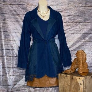 Self Esteem Long Sleeve Ribbed Cropped Top